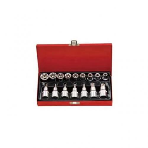 16PCS Socket Set (1/2'')