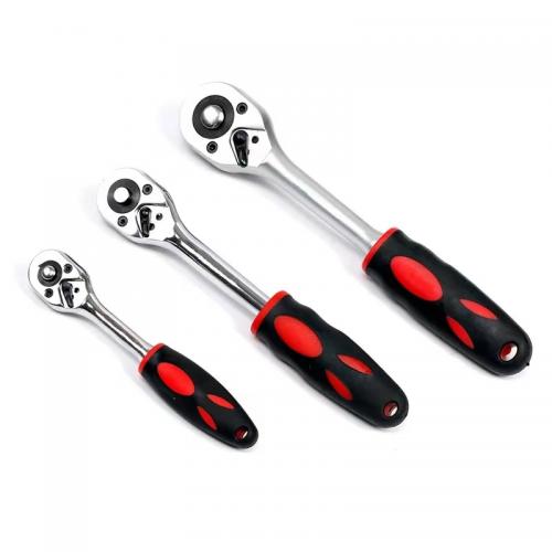 LP72 Fixed Head Teardrop Ratchet 3 Piece Set
